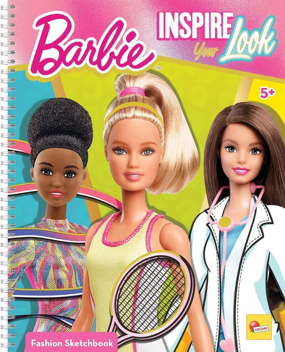 Lisciani Barbie Sketchbook - Inspire Your Look 12617 - Image 7