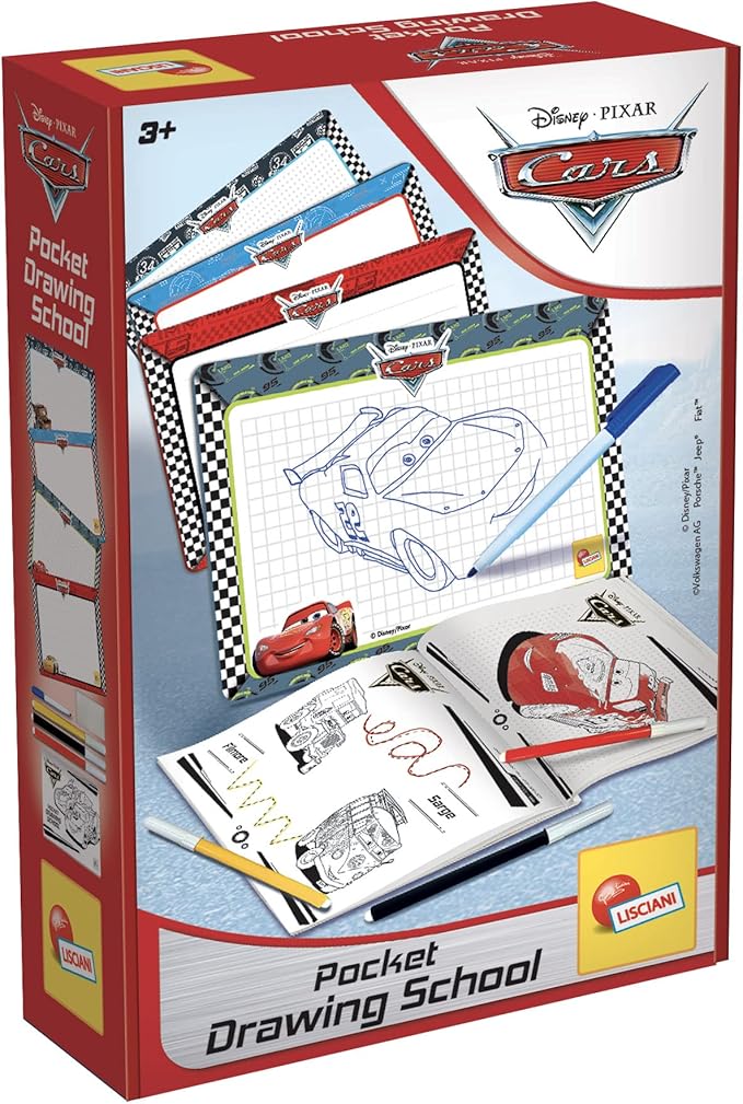 Lisciani Cars Pocket Drawing School 92208