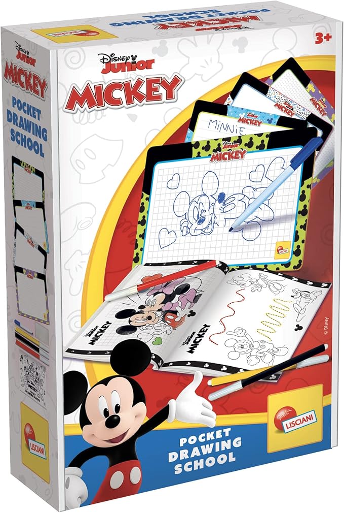 Lisciani Mickey Pocket Drawing School 92918