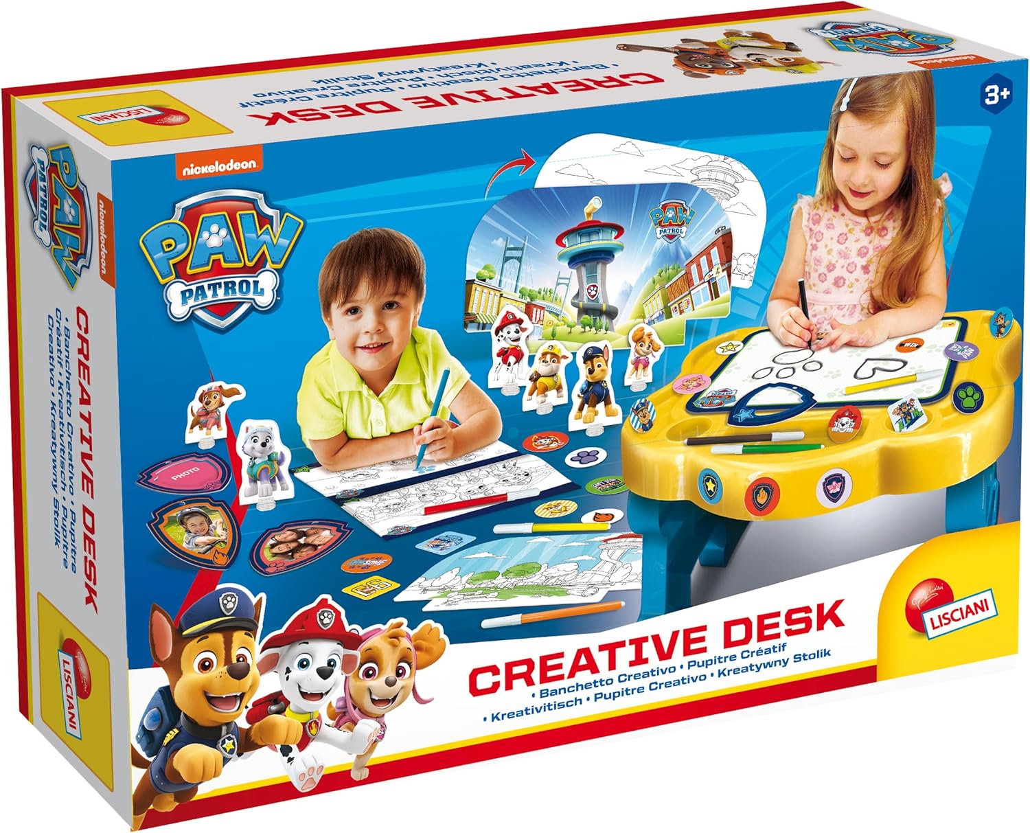 Lisciani Paw Patrol Creative Activity Desk 103331