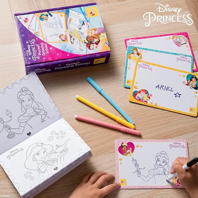 Lisciani Princess Pocket Drawing School 92901 - Image 3