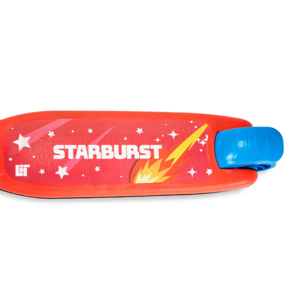 Lit Starburst 3 Wheel Scooter Blue - Image 3