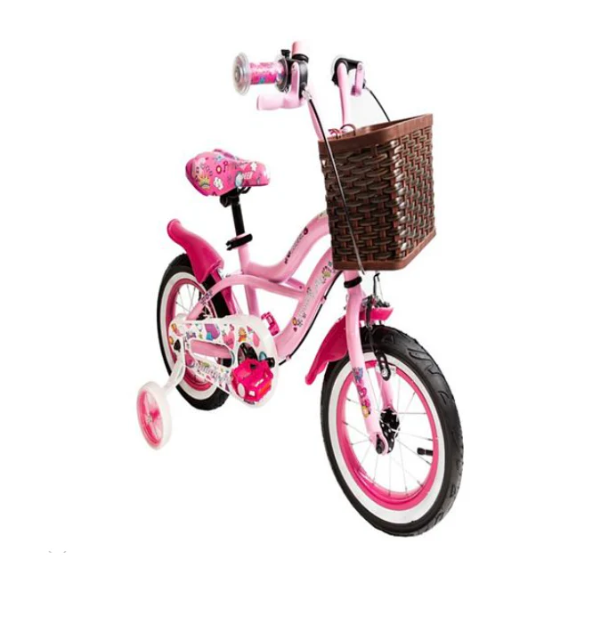 Little Angel Queen Kids Bicycle 12 Inches Pink
