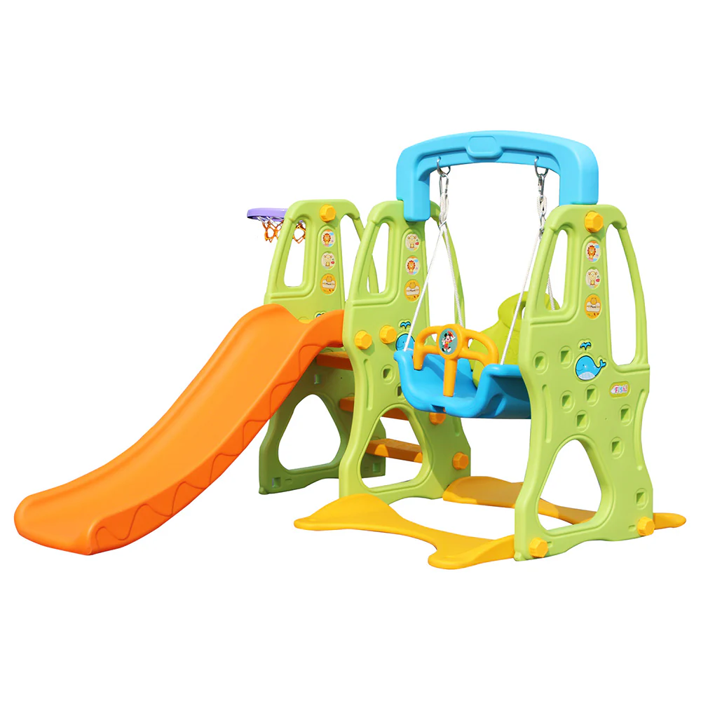 Little Angel Slide and Swing Green L-DC03
