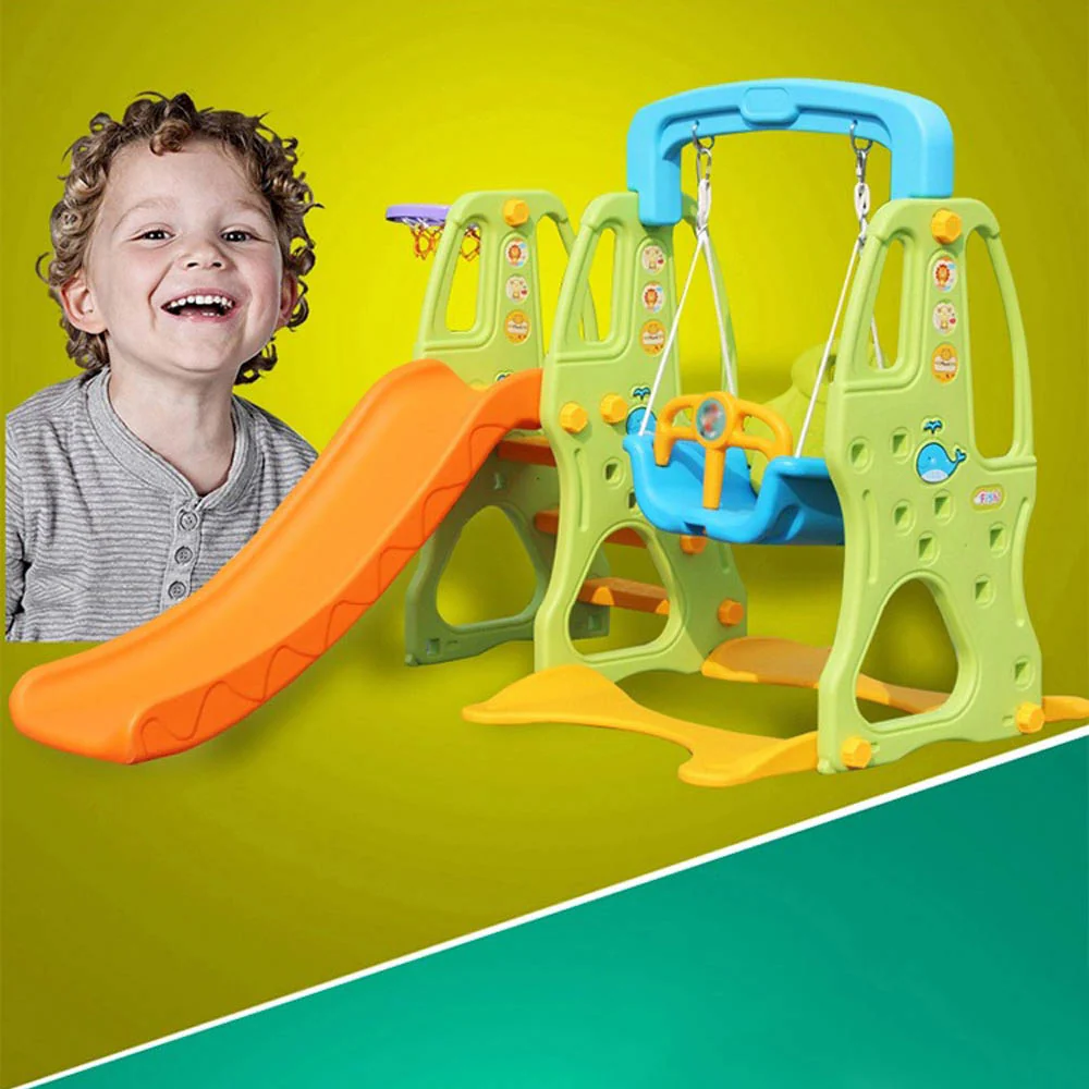 Little Angel Slide and Swing Green L-DC03 - Image 3