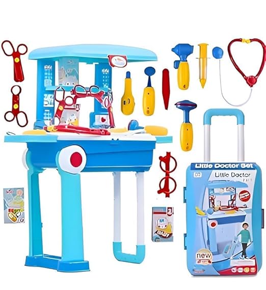 Little Doctor Set 2-in-1 Trolley 008-965A