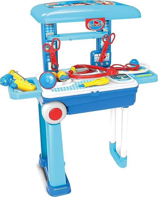 Little Doctor Set 2-in-1 Trolley 008-965A - Image 2