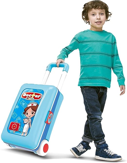Little Doctor Set 2-in-1 Trolley 008-965A - Image 3