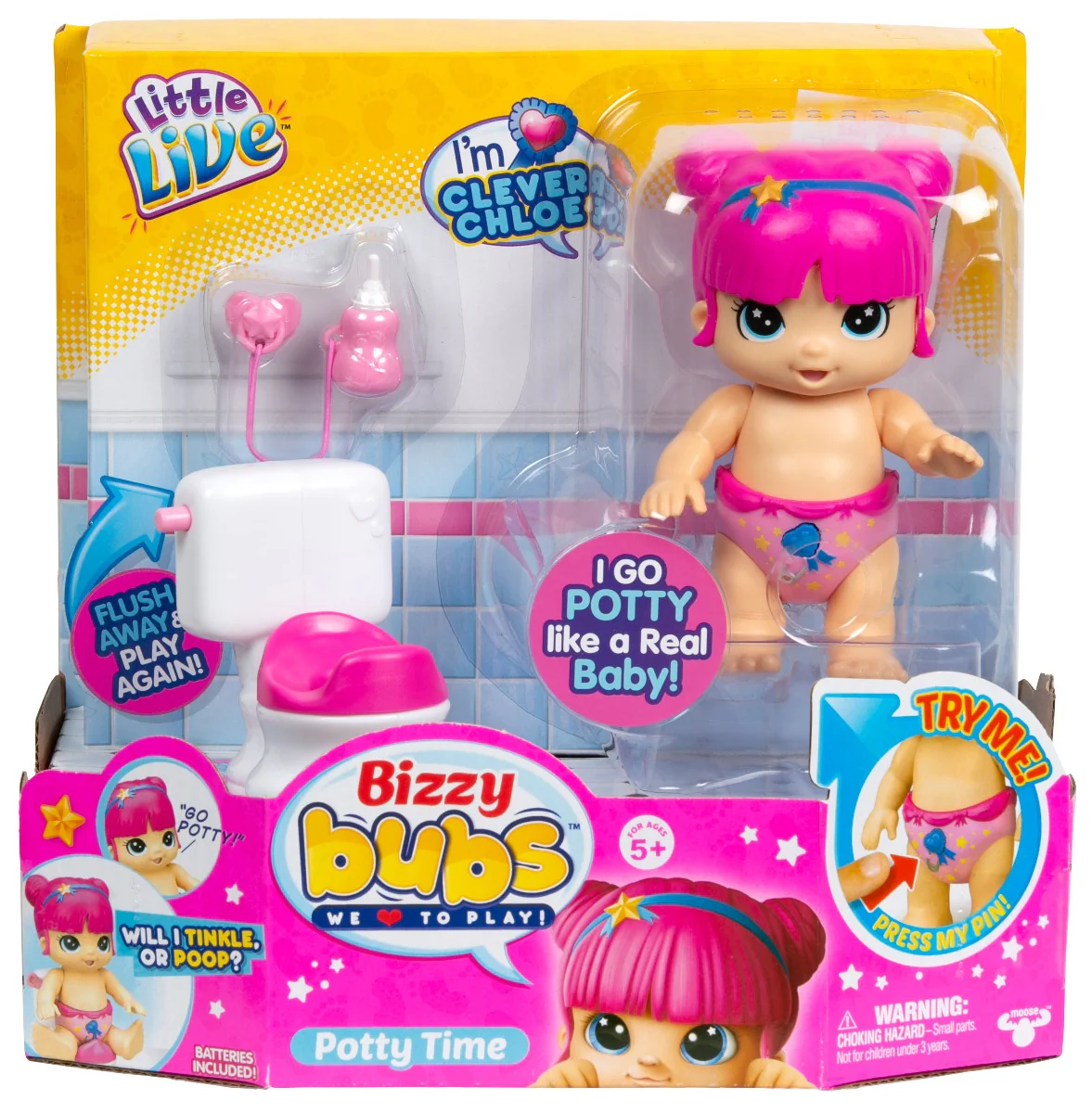 Little Live Bizzy Bubs Potty Time 28675 - Image 4