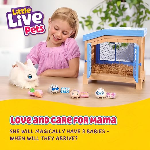 Little Live Pets Mama Surprise Bunny Playset Series 3 71245/26593 - Image 2