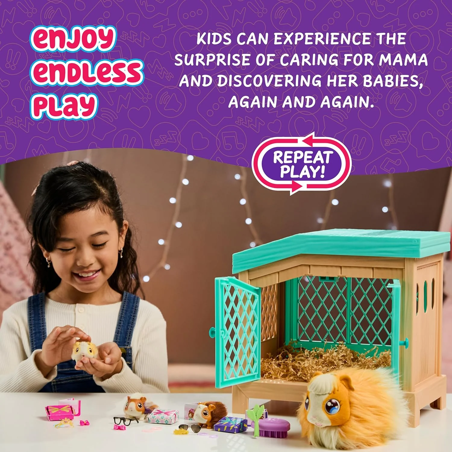 Little Live Pets Mama Surprise Hamster Playset 26410 - Image 3