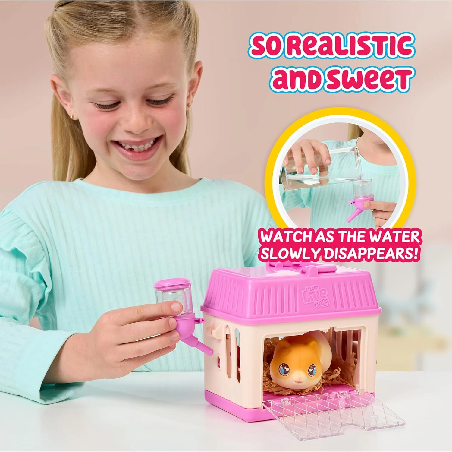 Little Live Pets Mini Mama Surprise S4 Playset - Hamster 26626 - Image 3