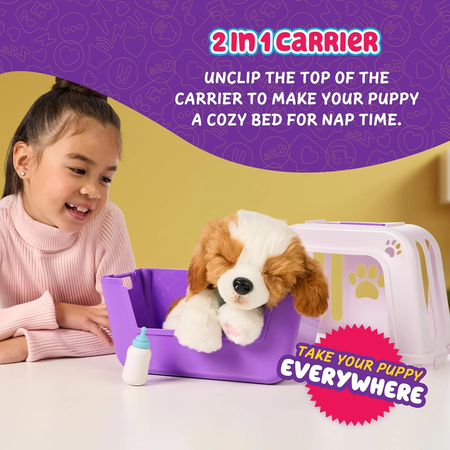 Little Live Pets My Really Real Puppy – Patches Interactive Plush - Image 4