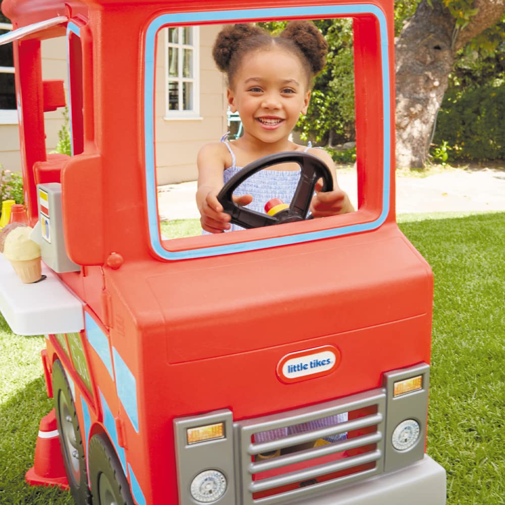 Little Tikes 2-in-1 Food Truck w/40+ Piece Accessory Set 643644M - Image 4