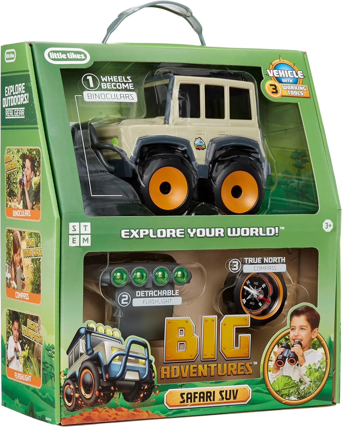 Little Tikes Big Adventures Safari SUV LIT-662140 - Image 6