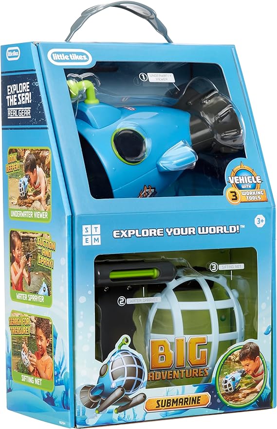 Little Tikes Big Adventures Submarine LIT-662164 - Image 2