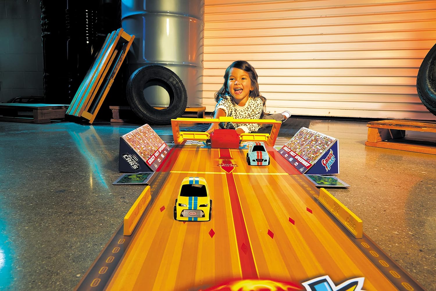 Little Tikes Crazy Fast 3-In-1 Rollin’ Bowlin’ Racin’ Playset LIT-660672 - Image 4