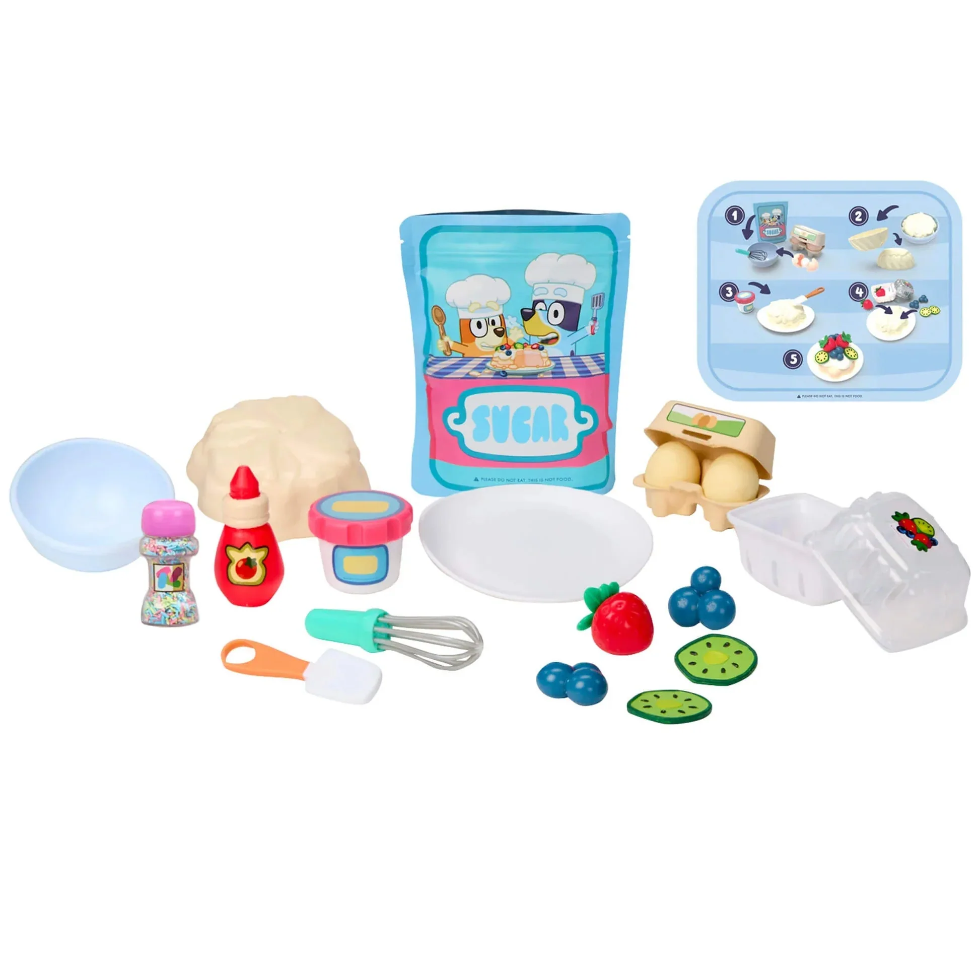 Little Tikes Creative Chefs Bluey Pavlova Cake Kit LIT-643460 - Image 8