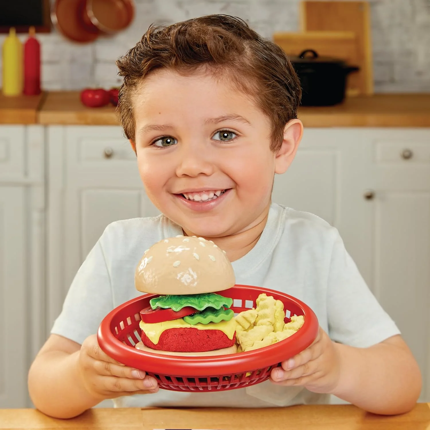 Little Tikes Creative Chefs Cheeseburger & Fresh Kit LIT-643194 - Image 5