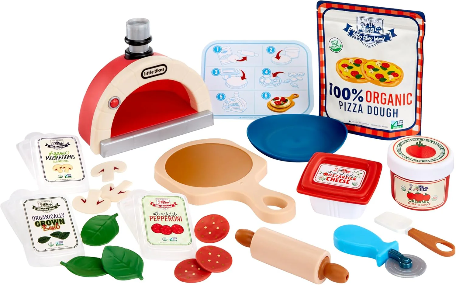 Little Tikes Creative Chefs Pizza Kit LIT-488771 - Image 9