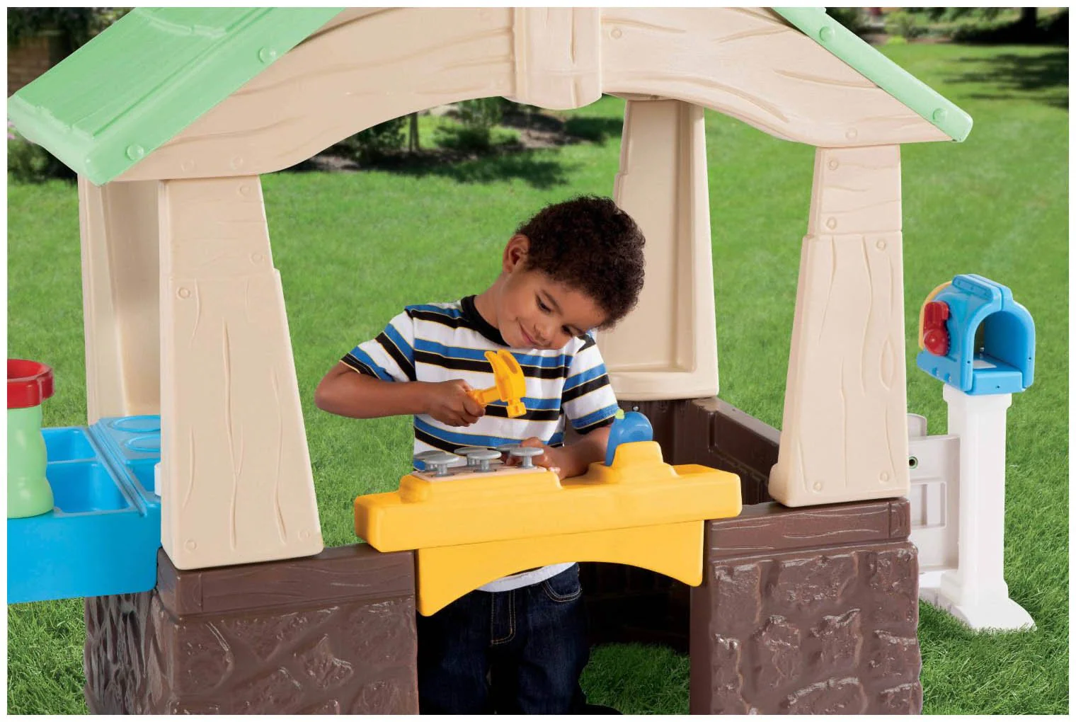 Little Tikes Deluxe Home and Garden Playhouse 630170 - Image 2