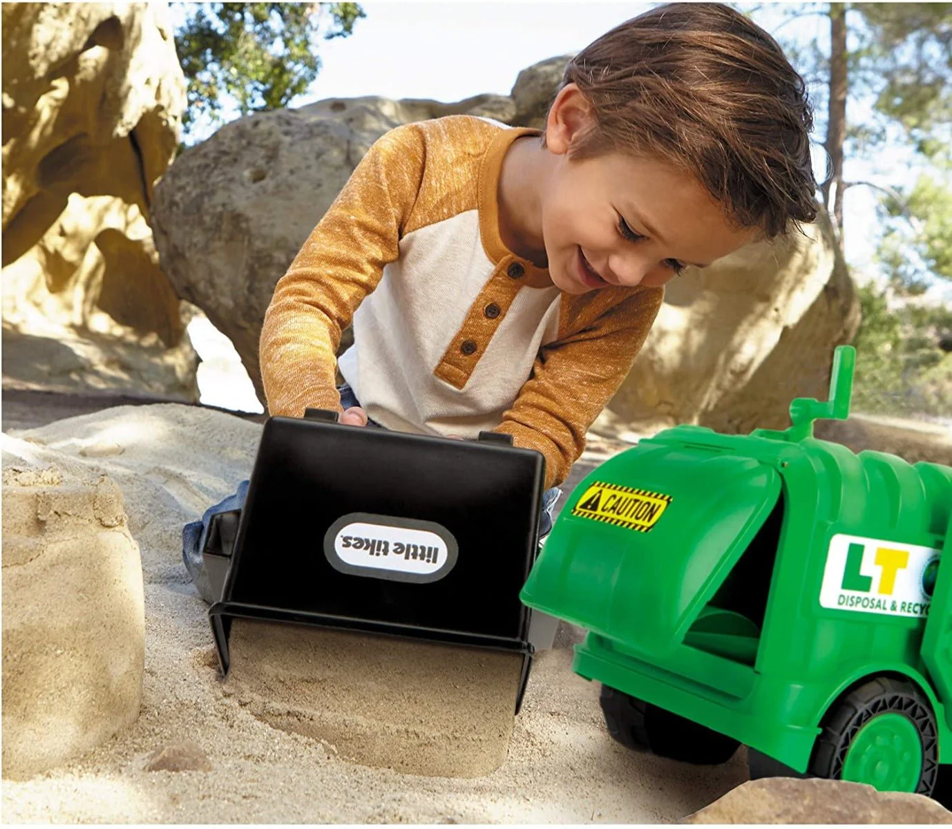 Little Tikes Dirt Digger Real Working - Garbage Truck LIT-655784