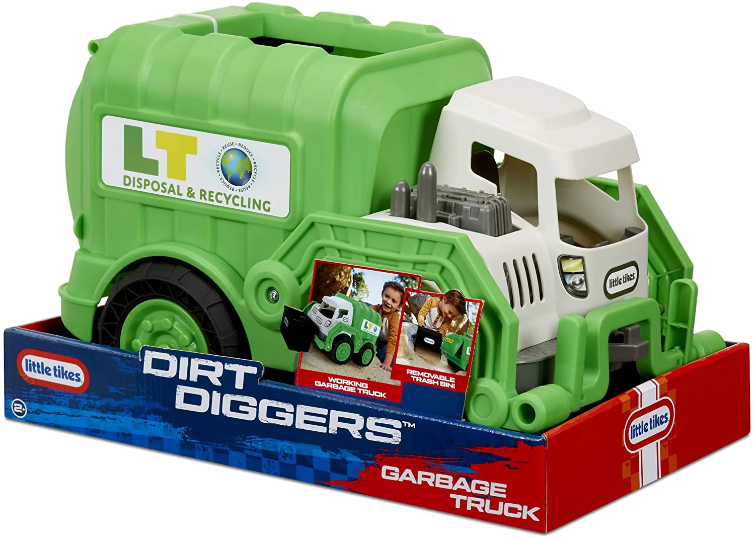 Little Tikes Dirt Digger Real Working - Garbage Truck LIT-655784 - Image 3