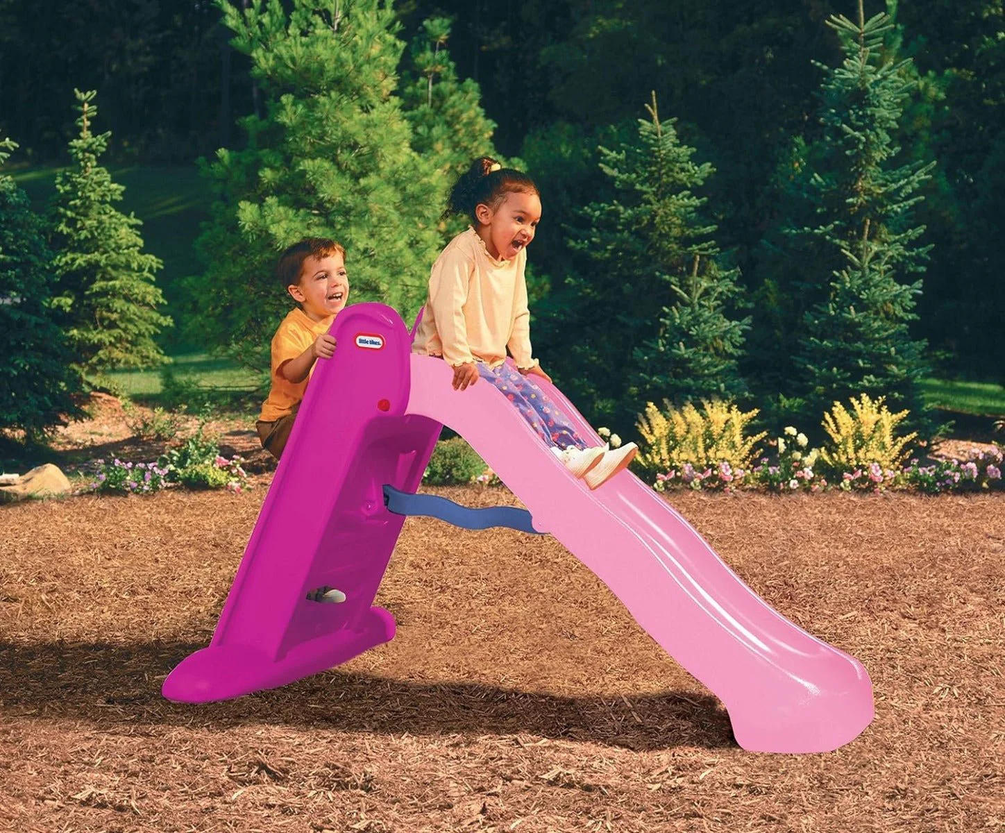 Little Tikes Easy Store Large Slide Pink LIT-170805 - Image 2