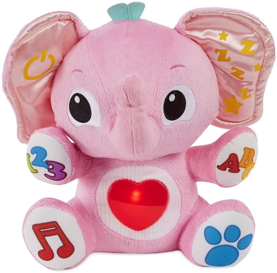 Little Tikes Fantastic Firsts My Buddy Lalaphant Pink with a Red Heart LIT-648571