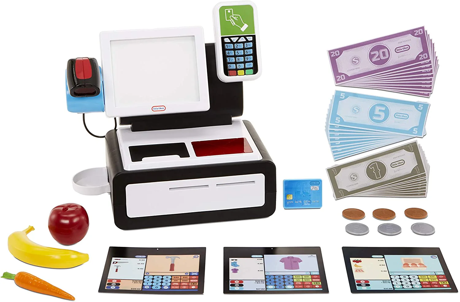 Little Tikes First Self-Checkout Stand Realistic Cash Register 656163