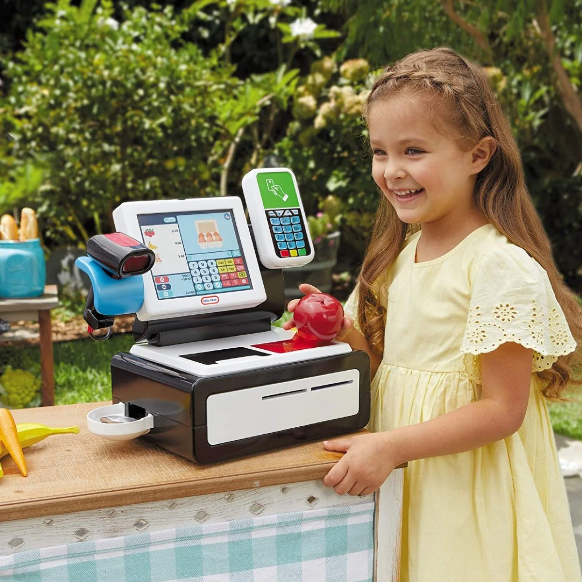 Little Tikes First Self-Checkout Stand Realistic Cash Register 656163 - Image 3