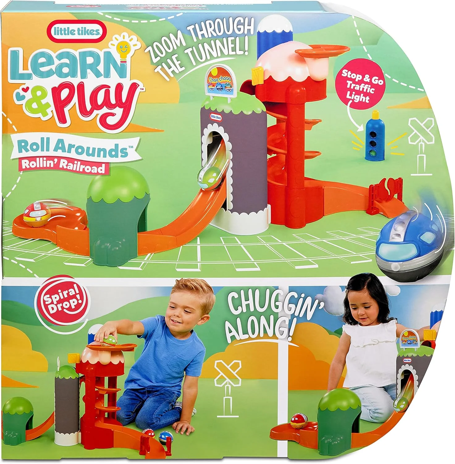 Little Tikes Learn & Play Roll Arounds Train LIT-658402 - Image 2
