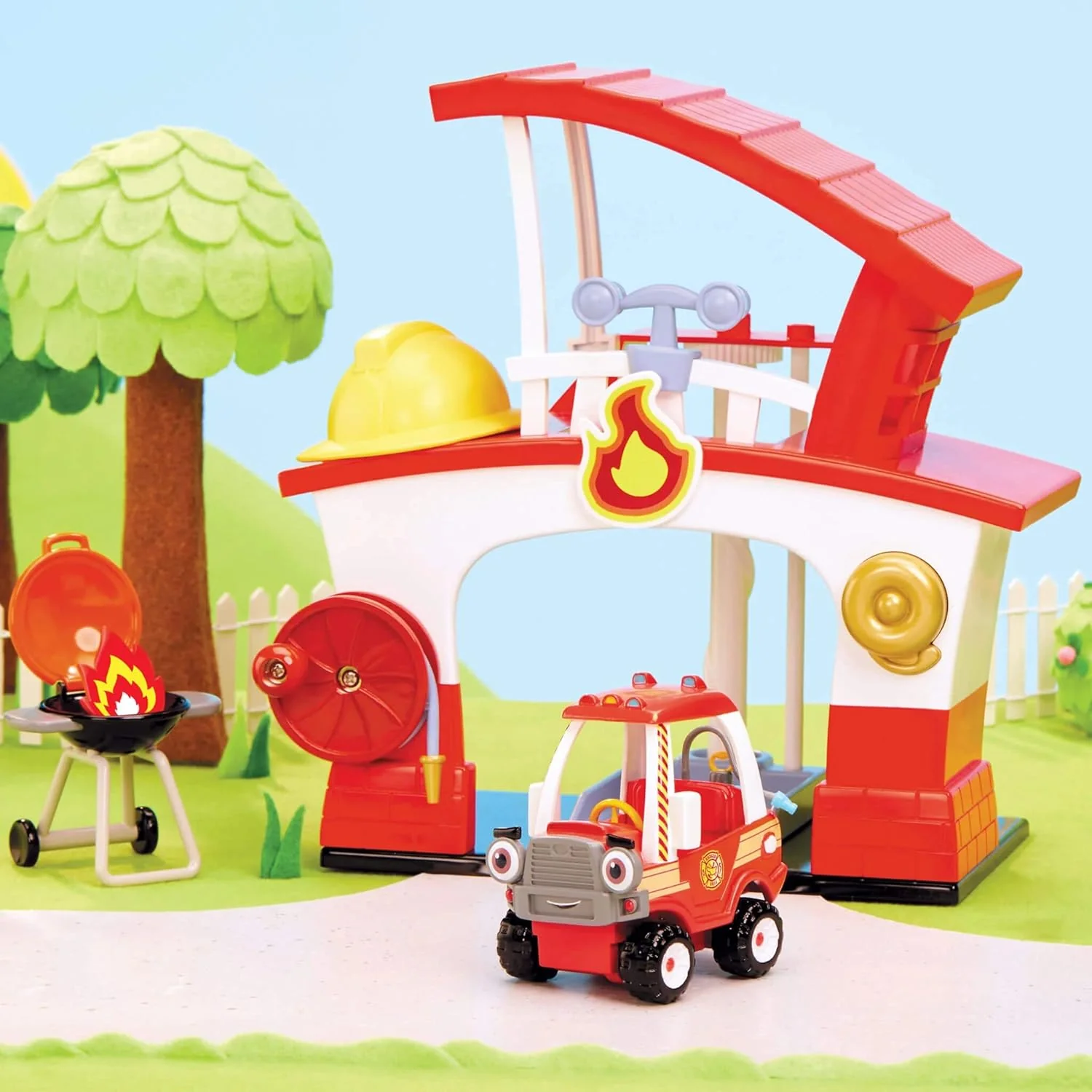 Little Tikes Let’s Go Cozy Coupe Fire Station LIT-661310