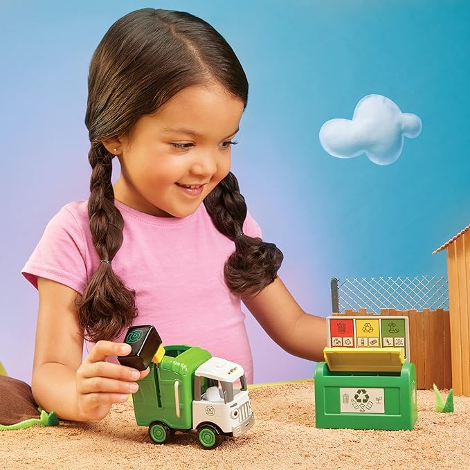 Little Tikes Let's Go Cozy Coupe Garbage Truck Playset LIT-662621 - Image 3