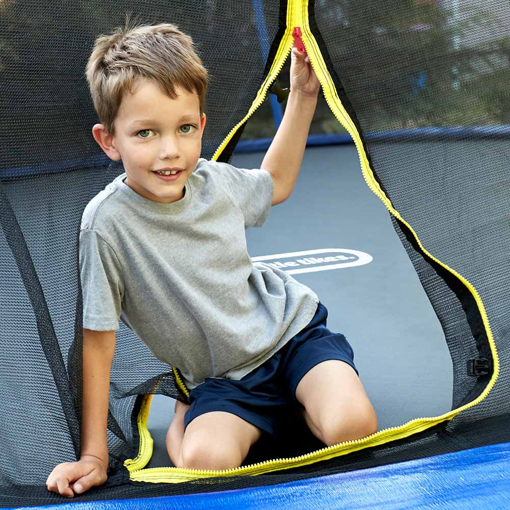 Little Tikes Mega Trampoline 12ft Blue and Black LIT-657061 - Image 4