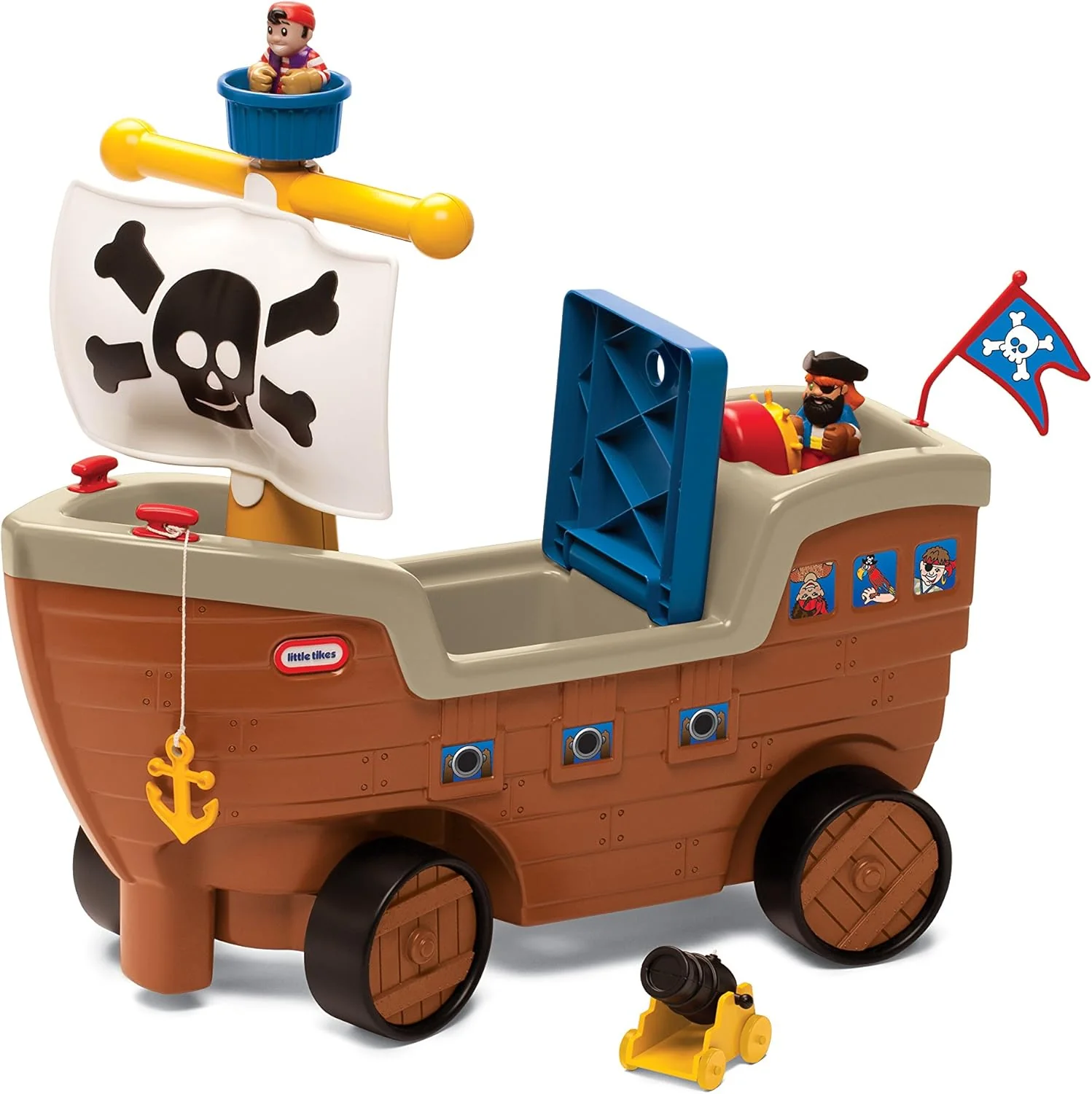 Little Tikes Play 'n Scoot Pirate Ship LIT-622113 - Image 2