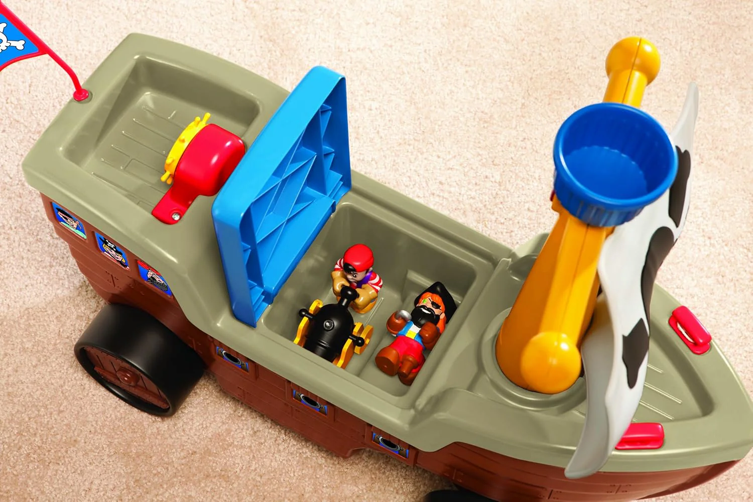 Little Tikes Play 'n Scoot Pirate Ship LIT-622113 - Image 3