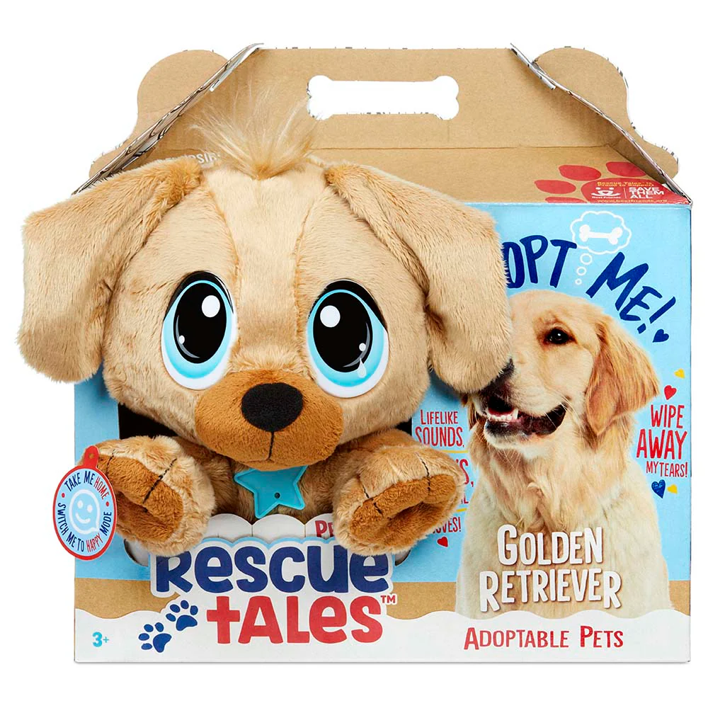 Little Tikes Rescue Tales Adoptable Pet Golden Retriever 655210 - Image 3