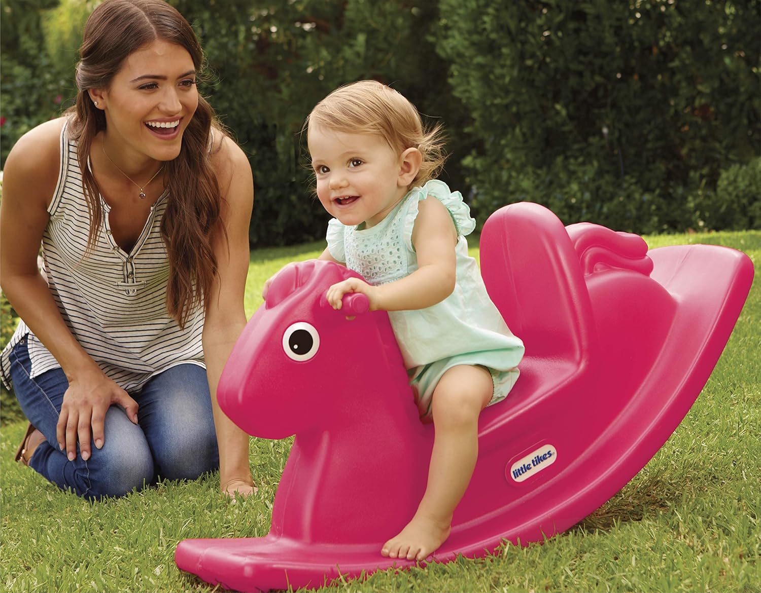 Little Tikes Rocking Horse - Magenta LIT-173943 - Image 3
