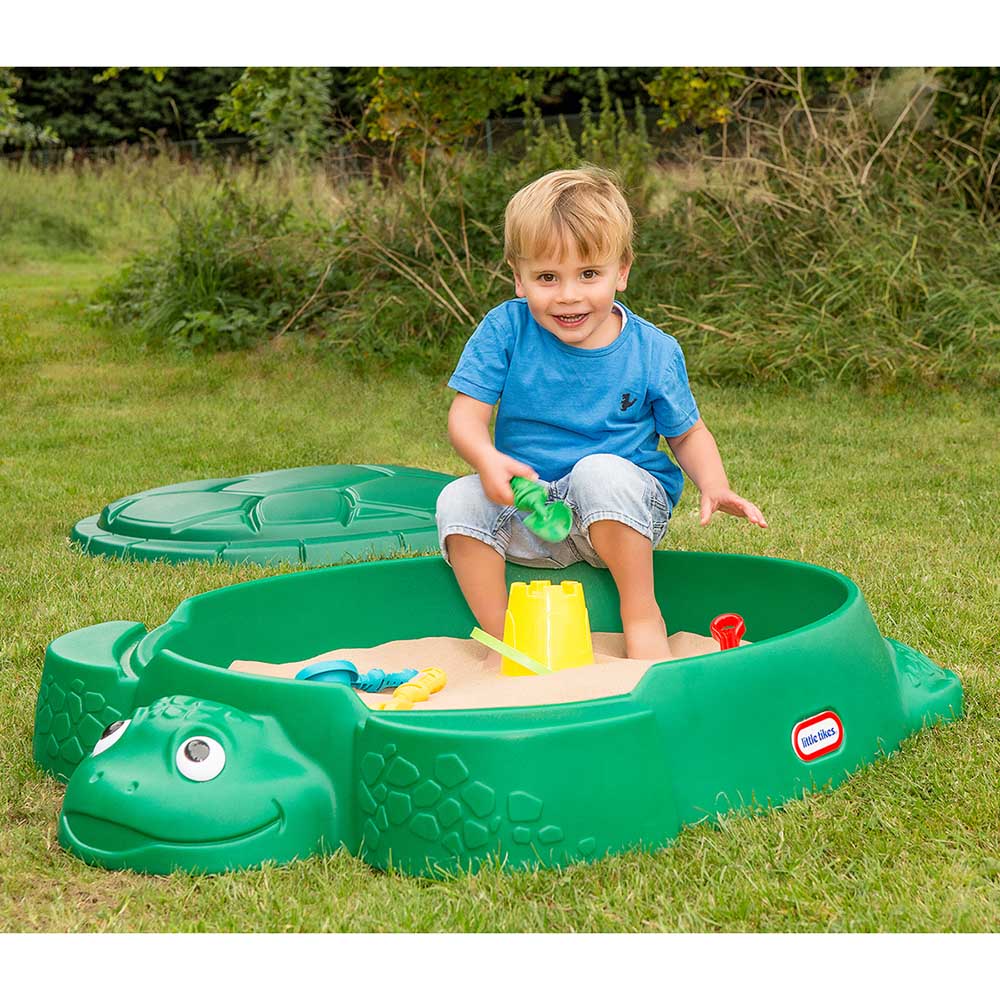 Little Tikes Sea Turtle Sandbox Green 632884 - Image 2