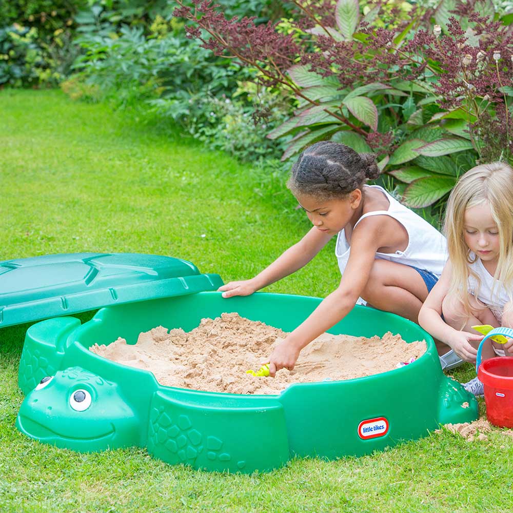 Little Tikes Sea Turtle Sandbox Green 632884 - Image 3