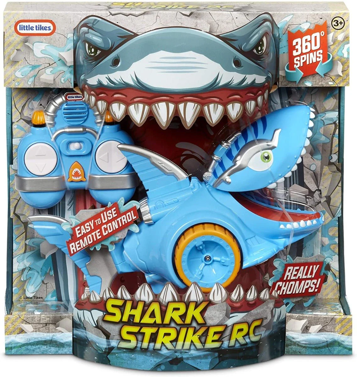 Little Tikes Shark Strike RC Remote Control Toy Car 653933 - Image 5