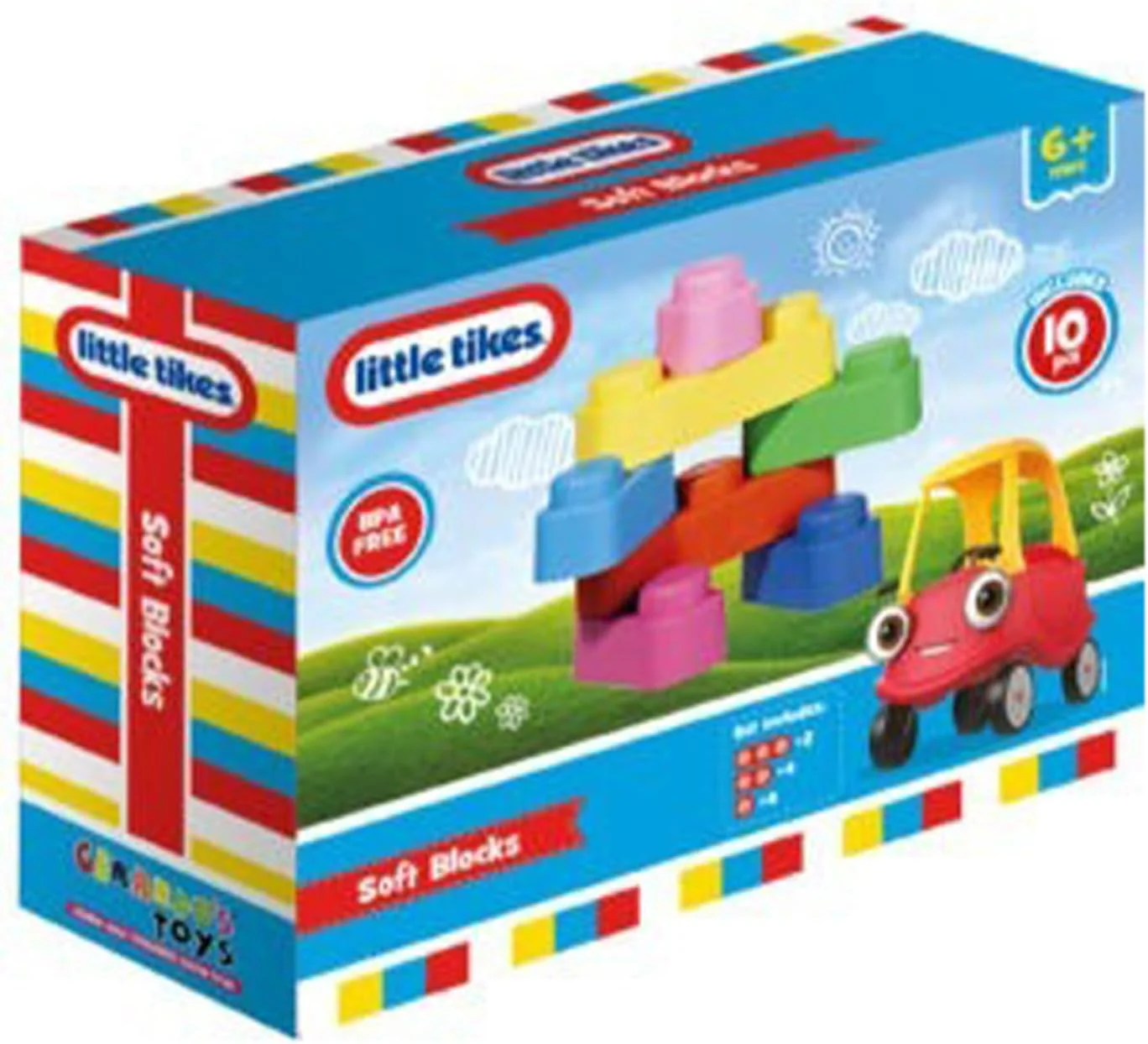 Little Tikes Soft blocks set 10 pcs GT8003