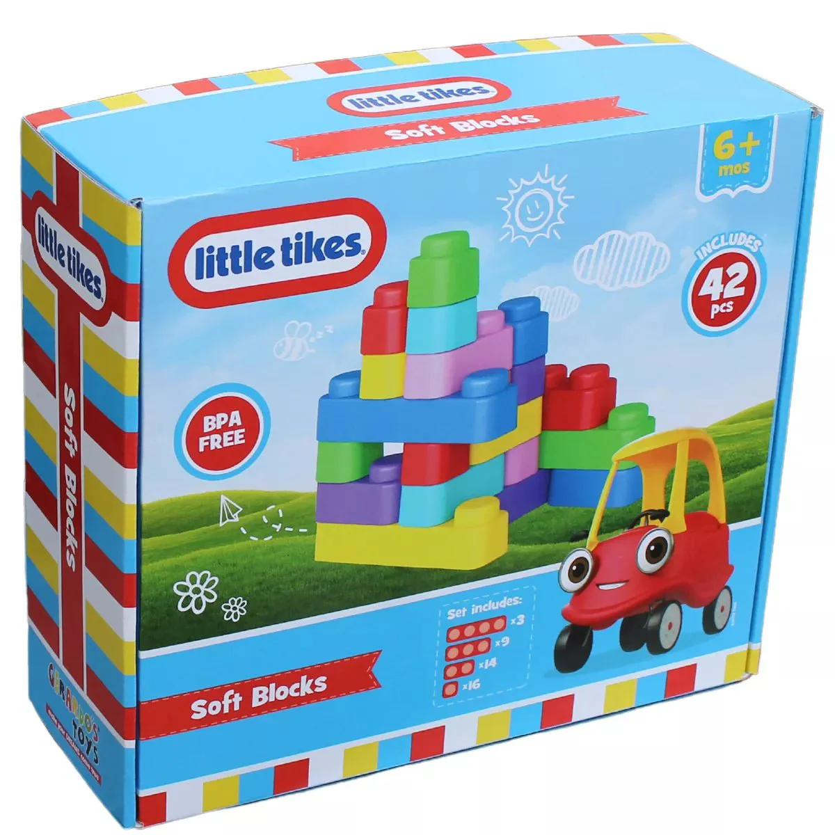Little Tikes Soft blocks set 42 pcs GT8002