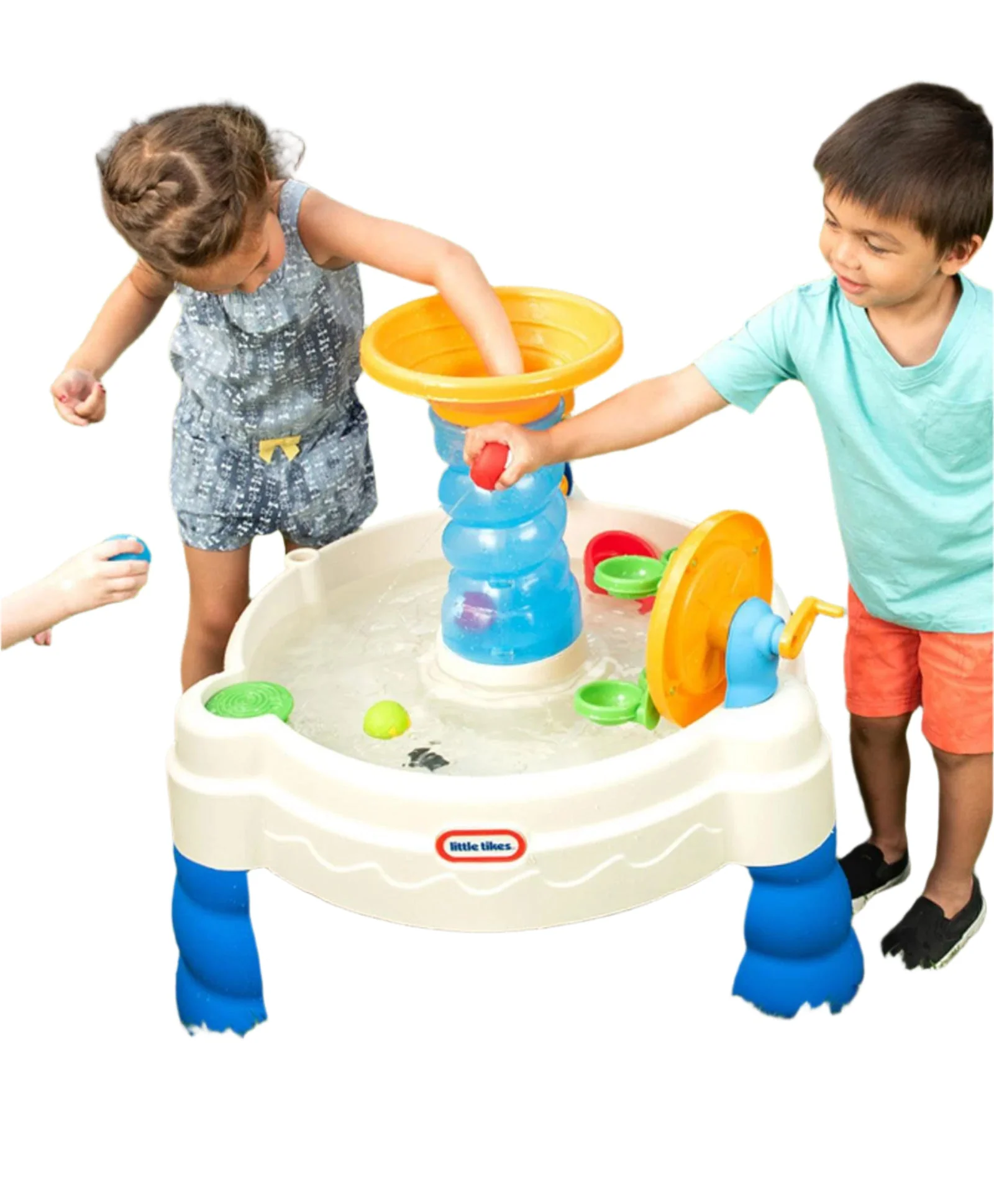 Little Tikes Spiralin Seas Water Table (Blue) - LIT-173752 - Image 2