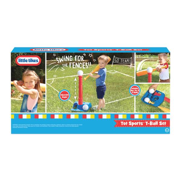 Little Tikes TotSports TBall Set Pink LIT-633539 - Image 2