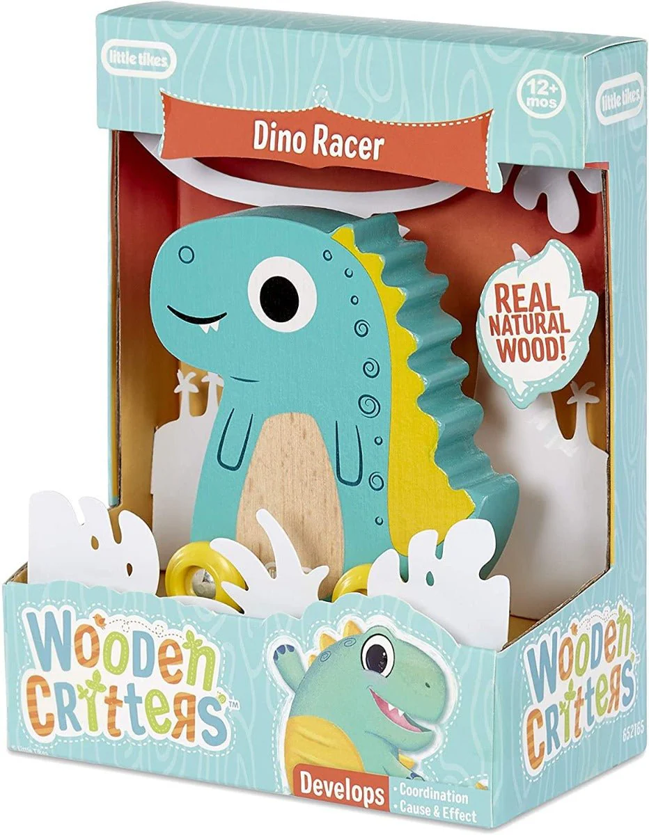 Little Tikes Wooden Critters Dino Racer 651168/652165 - Image 3