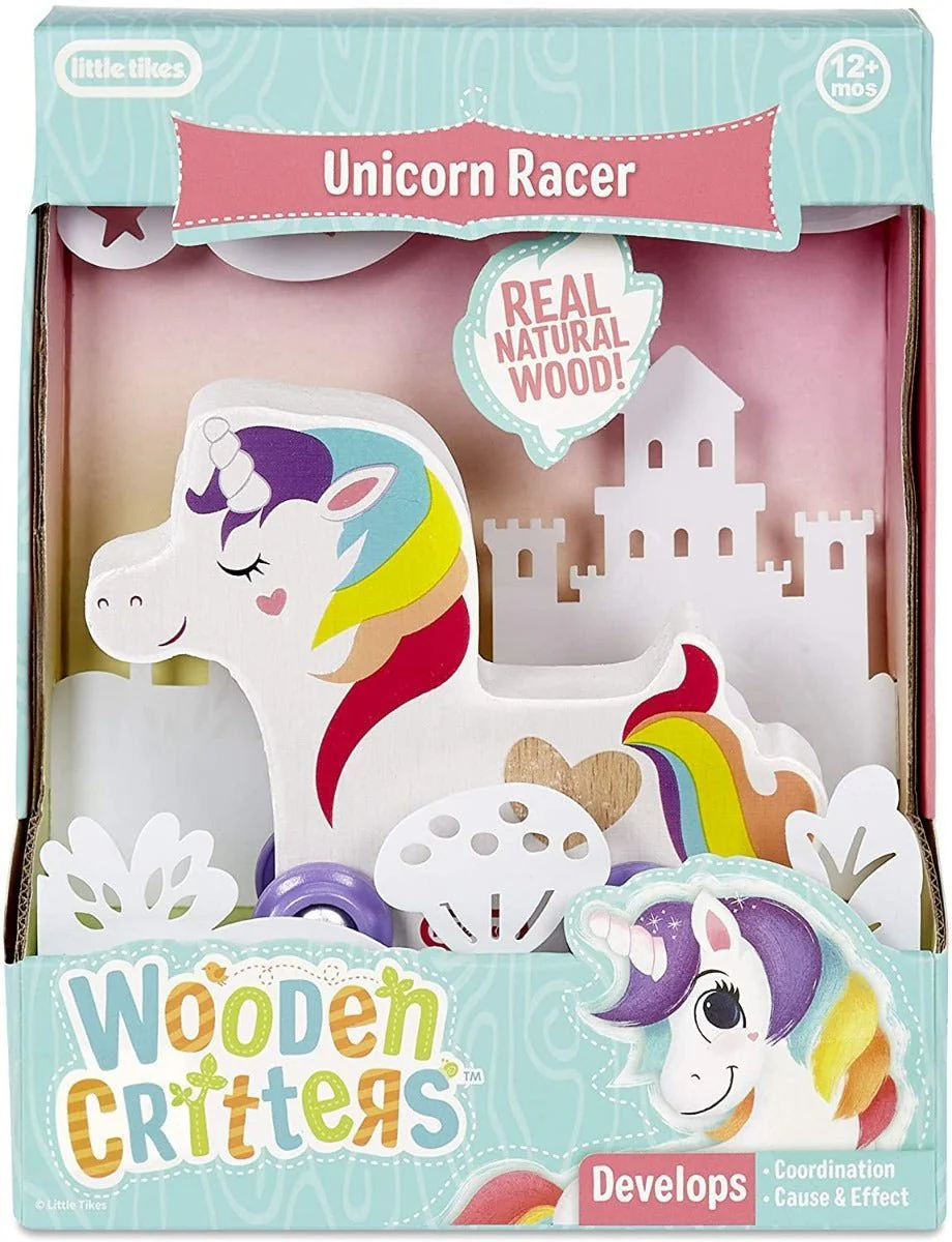 Little Tikes Wooden Critters Unicorn Racer 651168/652158 - Image 2