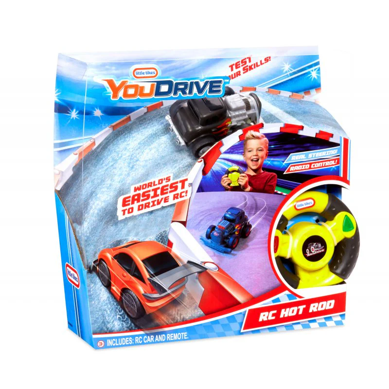 Little Tikes YouDrive Hotrod with Flames Car Assorted Style 648915 - Image 3