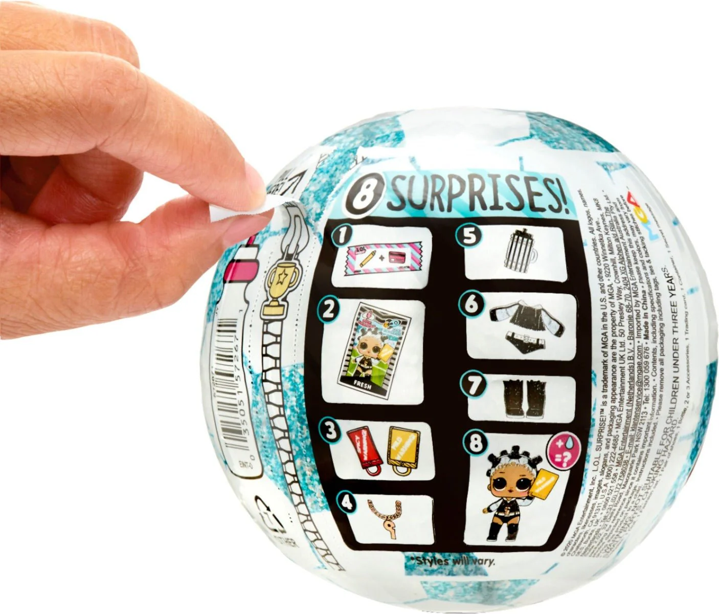 LOL Surprise All-Star B.B.s Sports Series 3 Soccer Team Sparkly Dolls Assorted - Image 3
